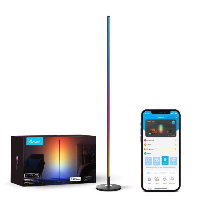 Світильник Govee H6076, 1000Lm, RGBICW, WI-FI/Bluetooth, black (H6076312) зображення 11
