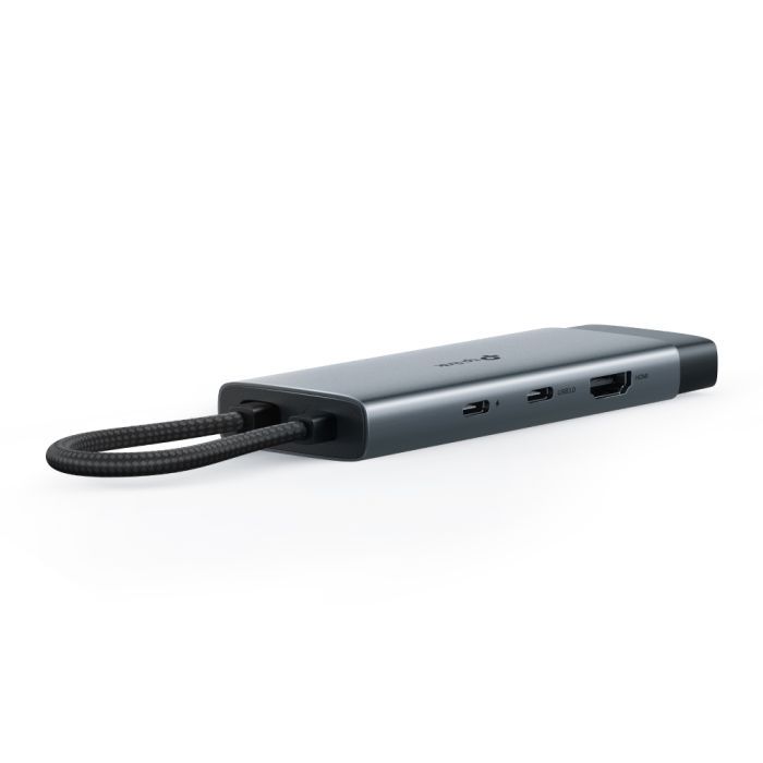 Концентратор TP-Link USB 3.0 6-in-1 2xUSB 3.0 + 1xUSB-C + 1xHDMI + 1xRJ45 + PD 100W (UH6120C) изображение 5