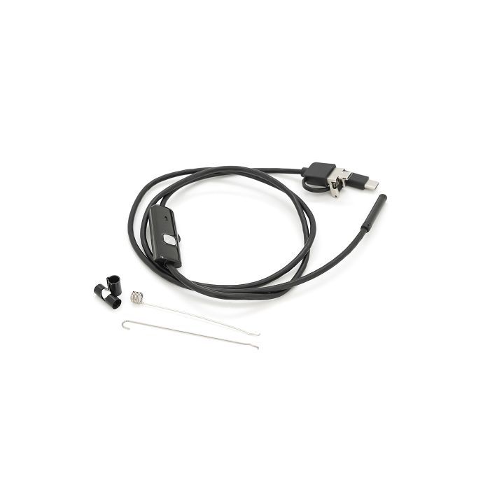 Инспекционная камера Voltronic камера 5.5мм, м'який кабель 1м, з LED-підсвічуванням, IP67 (YT-En-5.5-3S1m) изображение 2