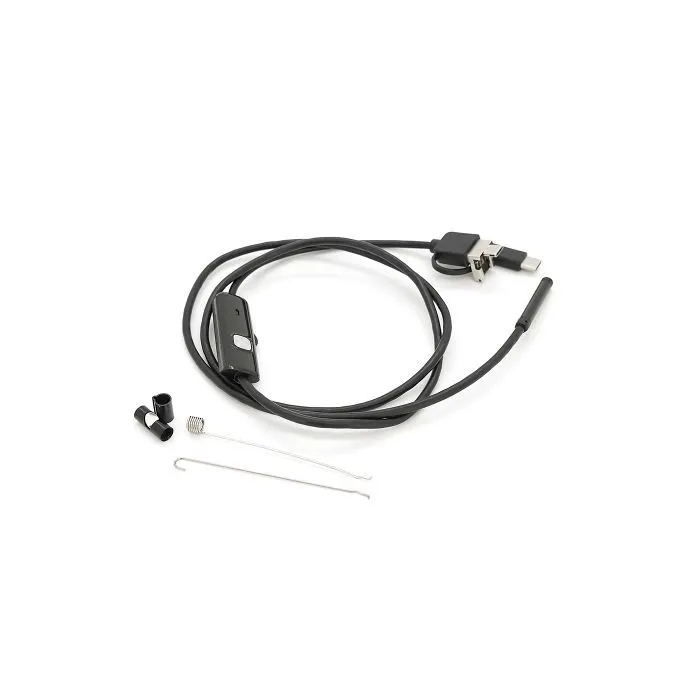 Инспекционная камера Voltronic камера 5.5мм, м'який кабель 1м, з LED-підсвічуванням, IP67 (YT-En-5.5-3S1m) изображение 2