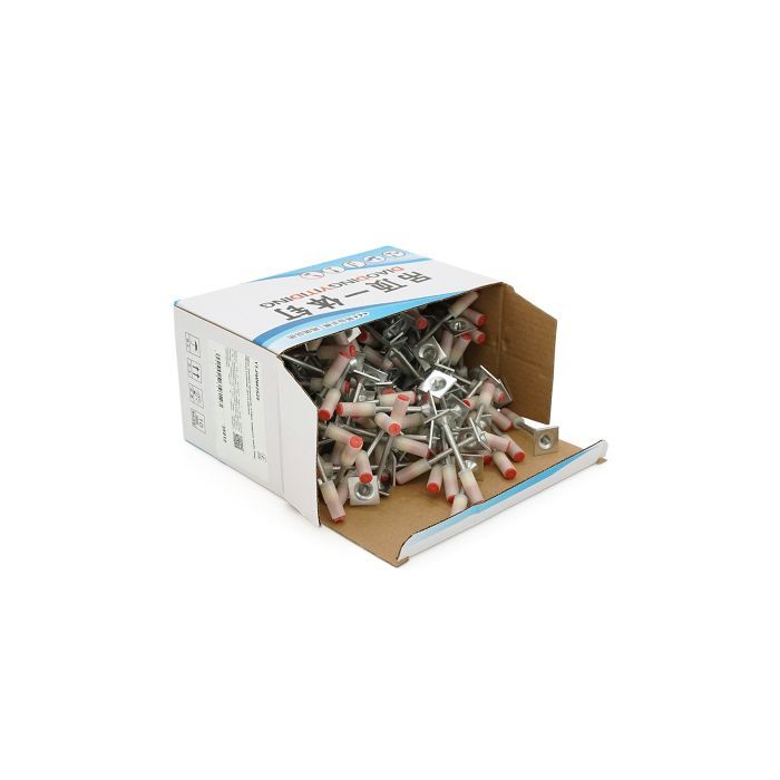 Гвозди Voltronic монтажные пироксилиновые, 8*43мм, квадратная шайба 18мм, 200 шт (YT-PMN42S20) изображение 4 Гвозди Voltronic монтажные пироксилиновые, 8*43мм, квадратная шайба 18мм, 200 шт (YT-PMN42S20) изображение 4