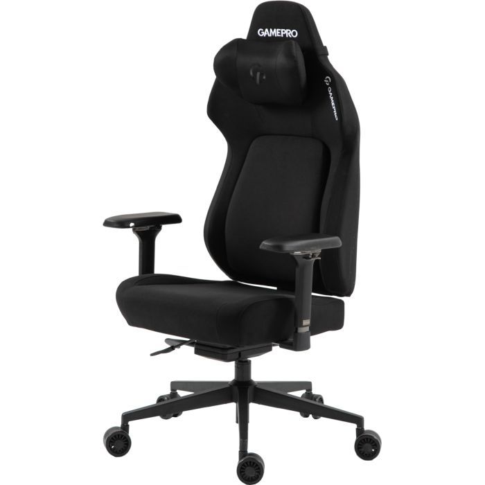 Крісло ігрове GamePro GC925B Fabric Black (GC925B) зображення 3