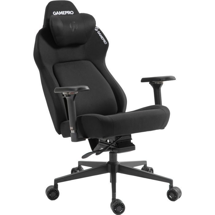 Крісло ігрове GamePro GC925B Fabric Black (GC925B) зображення 7