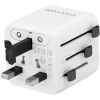 Перехідник Canyon Travel Adapter OnTour One EU/UK/US/AUS White (CNS-TA1005W) зображення 2