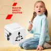 Перехідник Canyon Travel Adapter OnTour One EU/UK/US/AUS White (CNS-TA1005W) зображення 6