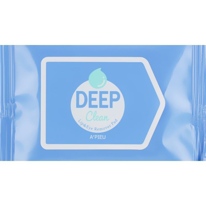 Ватные диски A'pieu Deep Clean Lip & Eye Remover Pad 30 шт (8809747961566)