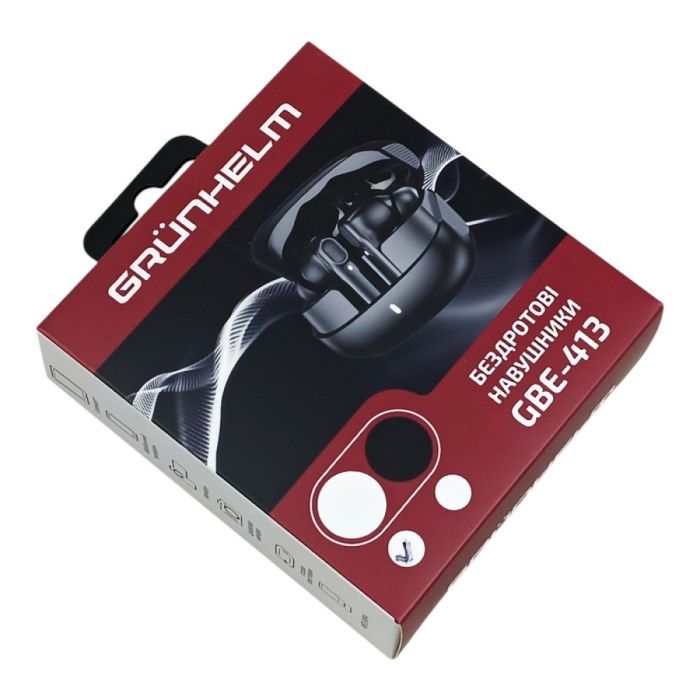 Навушники Grunhelm GBE-413 Wireless White (138236) зображення 7 Навушники Grunhelm GBE-413 Wireless White (138236) зображення 7