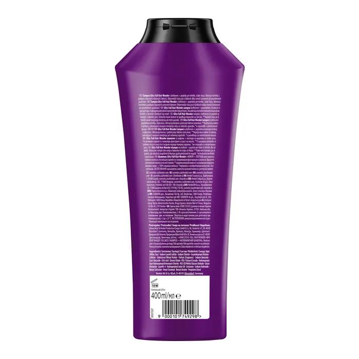Шампунь Gliss Full Hair Wonder Fullness Shampoo 400 мл (9000101749298) изображение 2