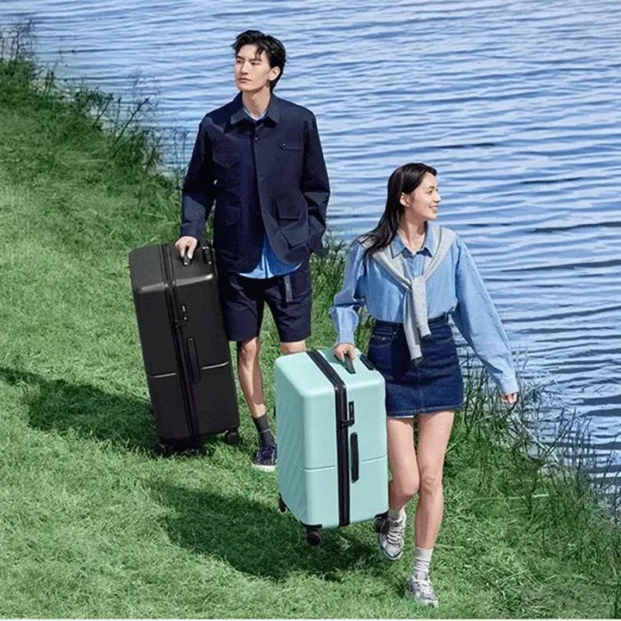 Чемодан Xiaomi Ninetygo Ripple Luggage 24" Black (6941413222235) изображение 9