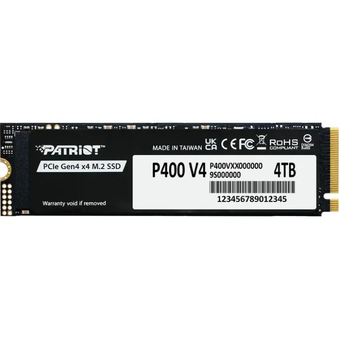 Накопитель SSD M.2 2280 2TB P400 Patriot (P400VP2TBM28H)
