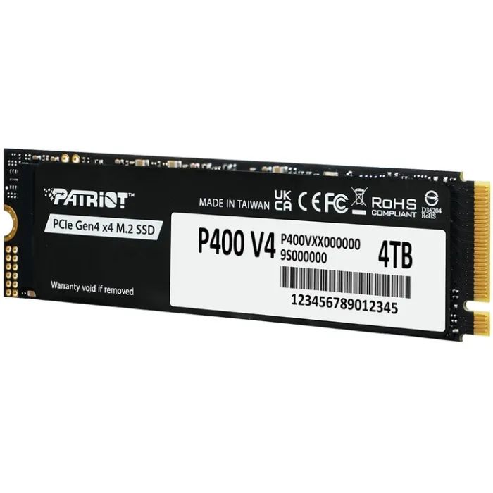 Накопитель SSD M.2 2280 2TB P400 Patriot (P400VP2TBM28H) изображение 3