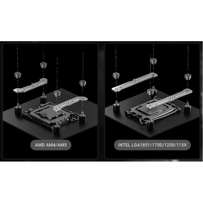 Кулер для процессора ID-Cooling FROZN A620 PRO SE ARGB WHITE изображение 10