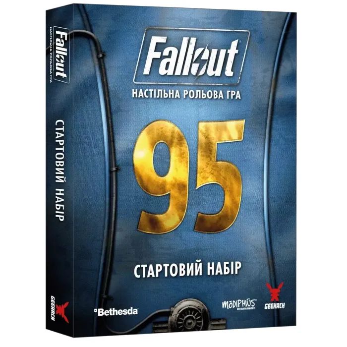 Настольная игра Geekach Games Fallout. Ролевая игра – Стартовый набор (укр.) (GKRP0028)