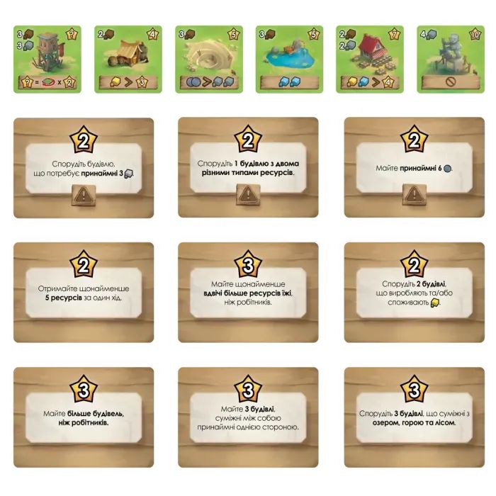 Настольная игра Ігромаг Маленький городок (Little Town) (укр.) (7300) изображение 3