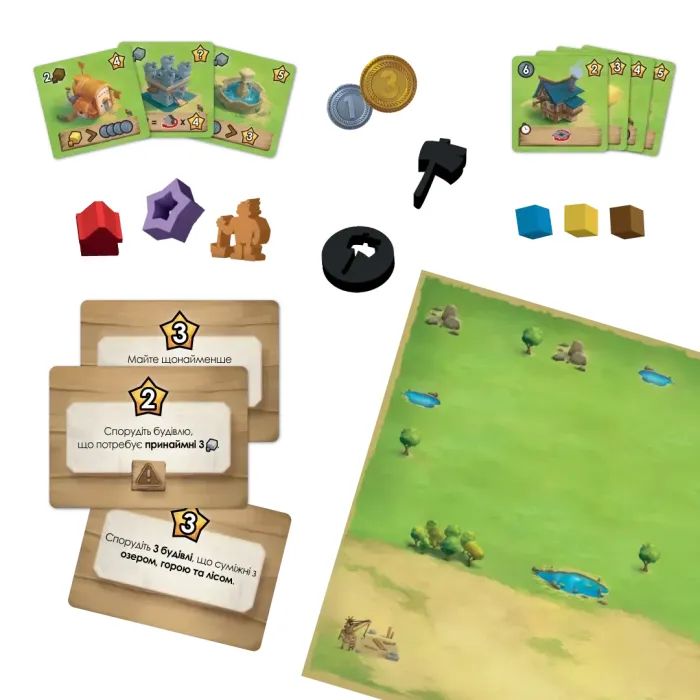 Настольная игра Ігромаг Маленький городок (Little Town) (укр.) (7300) изображение 4