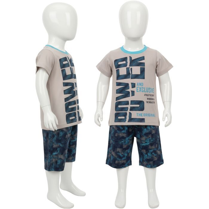 Пижама детская Matilda с футболкой (11729-2-110B-blue) изображение 2