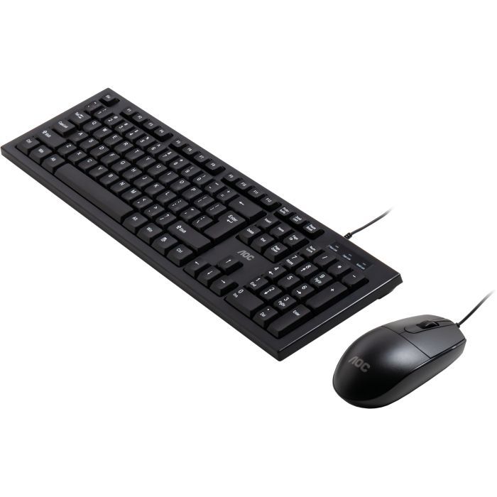 Комплект AOC KM160B USB UA Black (KM160B/97) изображение 2