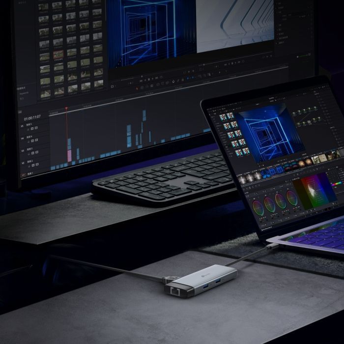 Порт-репликатор TP-Link USB Type-C 6-в-1 (UH6120C) изображение 5
