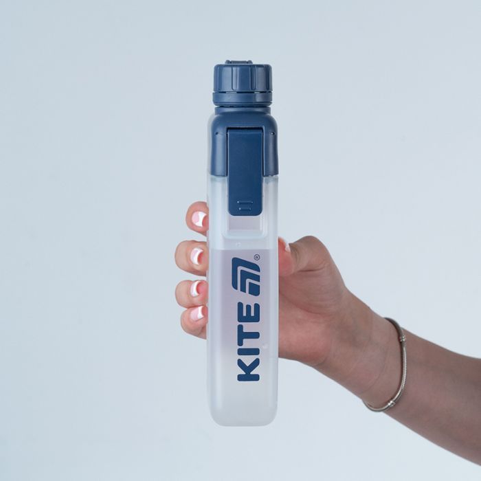 Пляшка для води Kite 450 мл синя (K25-1239-1) зображення 4