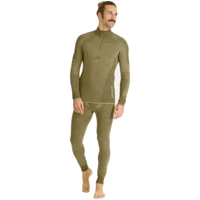 Термоштаны Ortovox 230 Competition Long Pants Mns wild herbs - M - оливковий (025.001.1039) изображение 3