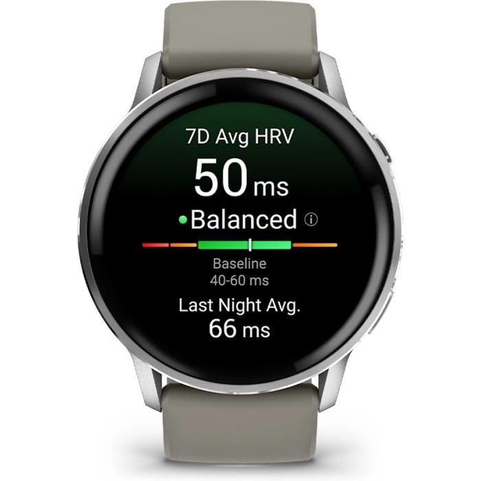 Смарт-часы Garmin Venu 4 (45mm), Black w/ Silver + Gray, GPS смарт-годинник (010-03014-01) изображение 2