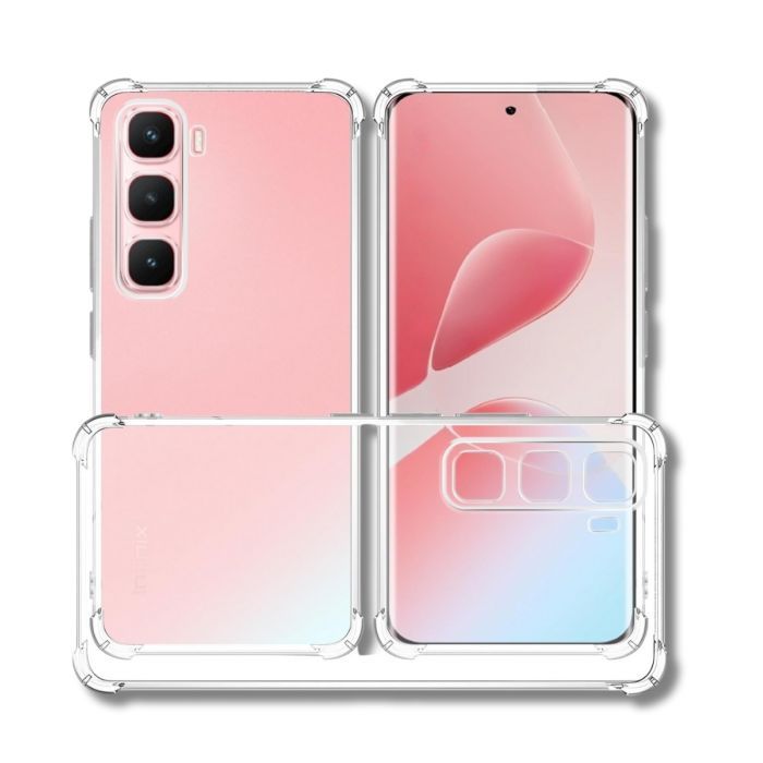 Чехол для мобильного телефона BeCover Anti-Shock Infinix Hot 60 Pro Plus (X6886) Clear (714698) изображение 3