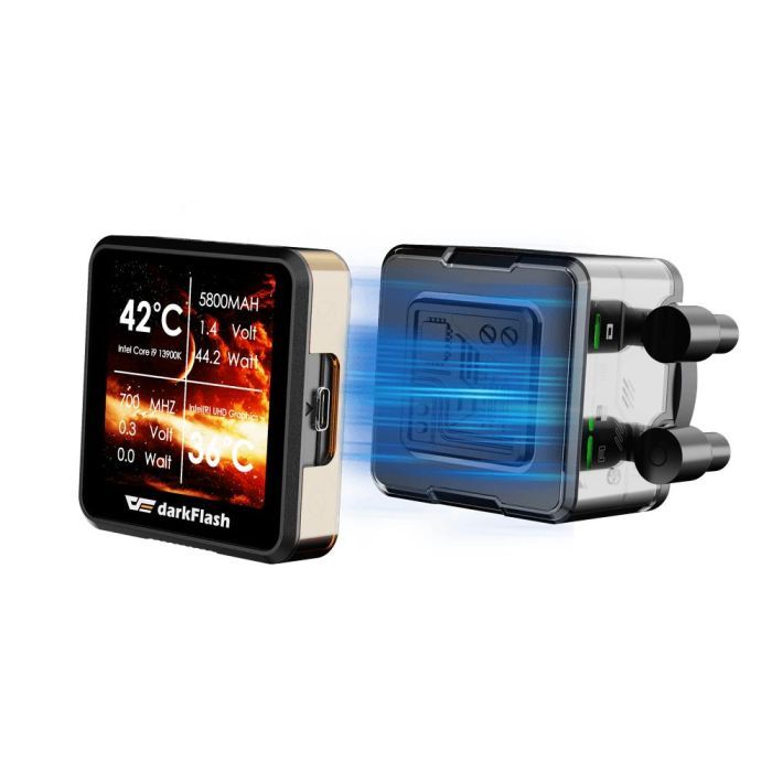 Кулер для процессора DARKFLASH DE360 BLACK изображение 2