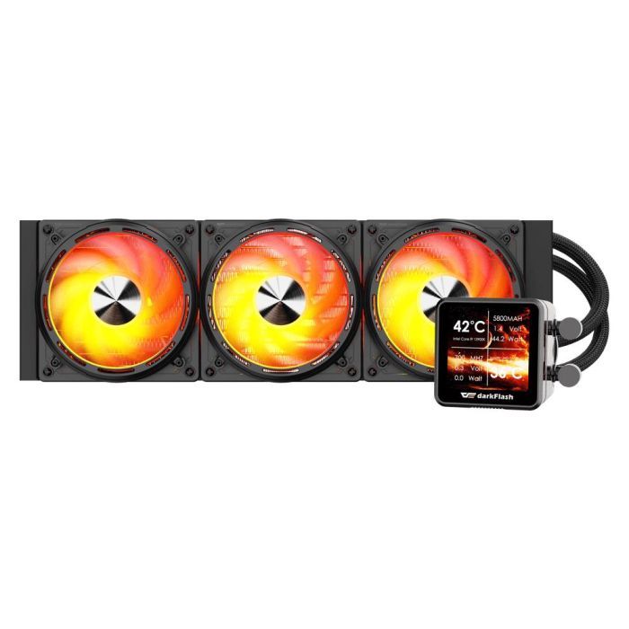 Кулер для процессора DARKFLASH DE360 BLACK изображение 4