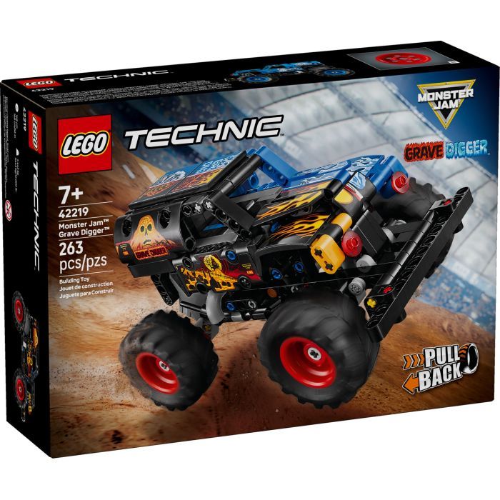 Конструктор LEGO Technic Monster Jam Grave Digger Огонь и лед (42219)