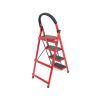 Лестница Voltronic 95см, до 150кг, 4 ступеньки с резиновыми ковриками, металлическая (YT43353) изображение 2