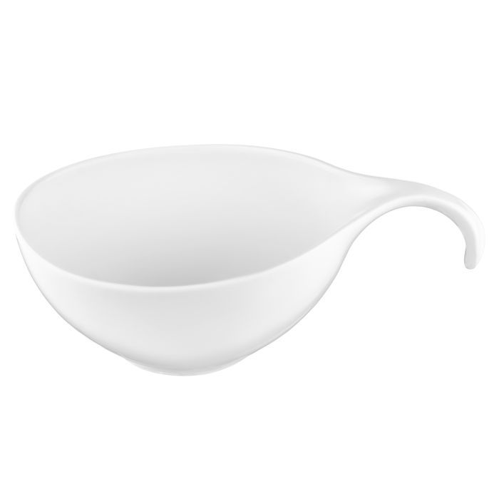 Салатник Ardesto 360мл, порцеляна, білий (AR3745) зображення 3