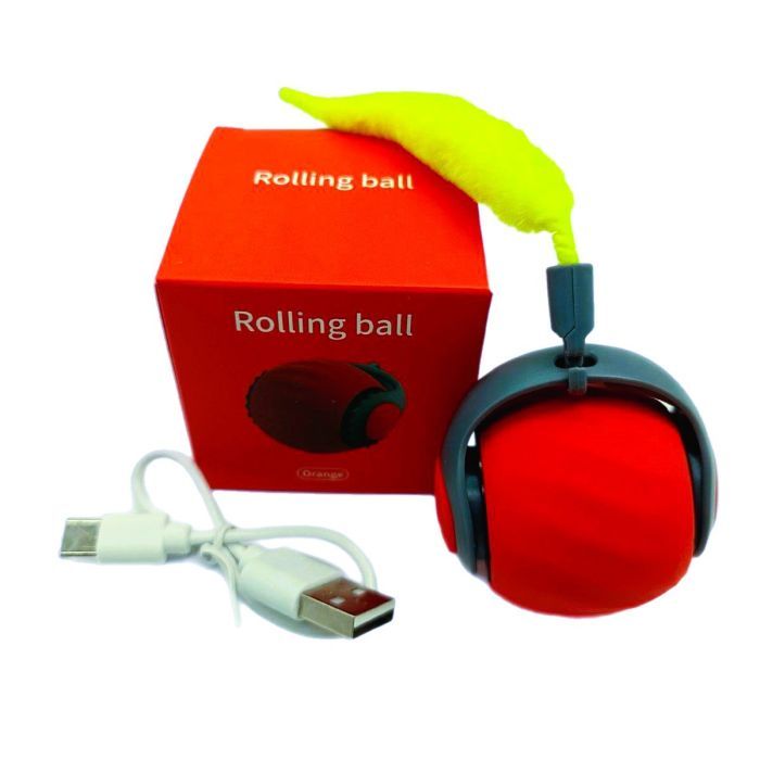 Игрушка для кошек Me&Pet Интерактивный мяч красный (NMP20-2)