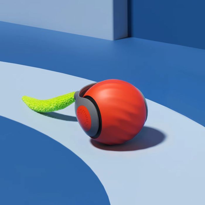 Игрушка для кошек Me&Pet Интерактивный мяч красный (NMP20-2) изображение 7