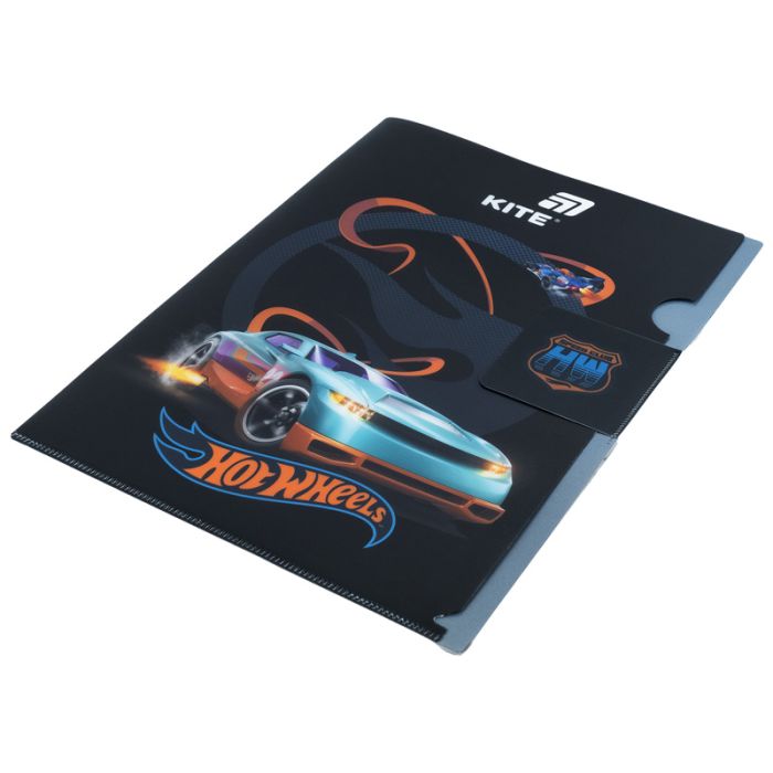 Папка - куточок Kite із клапаном A4 Hot Wheels- 2 (HW25-248-2) зображення 2