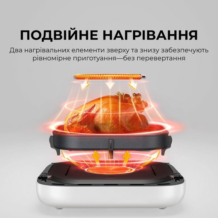 Мультипіч MOVA AeroChef FD10s Pro White (VFF12A-WH-S) зображення 12