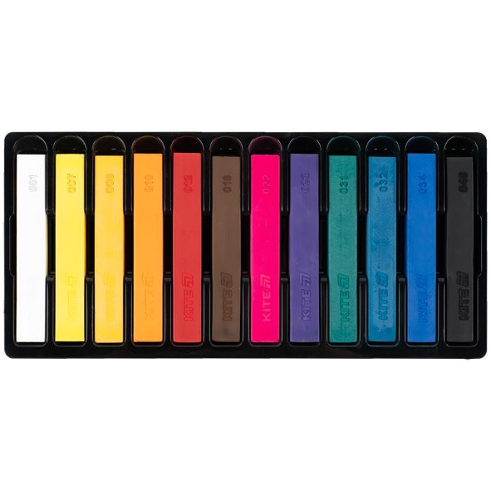 Пастель Kite Creative суха, 12 кольорів (K-201-12) изображение 3