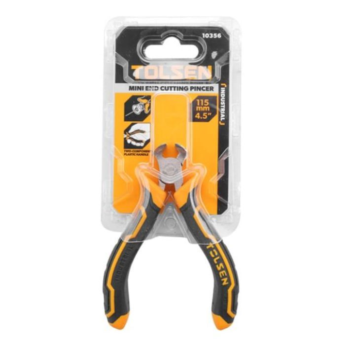 Кусачки Tolsen торцевые 115 мм Эрго рукоятки (10356) изображение 4