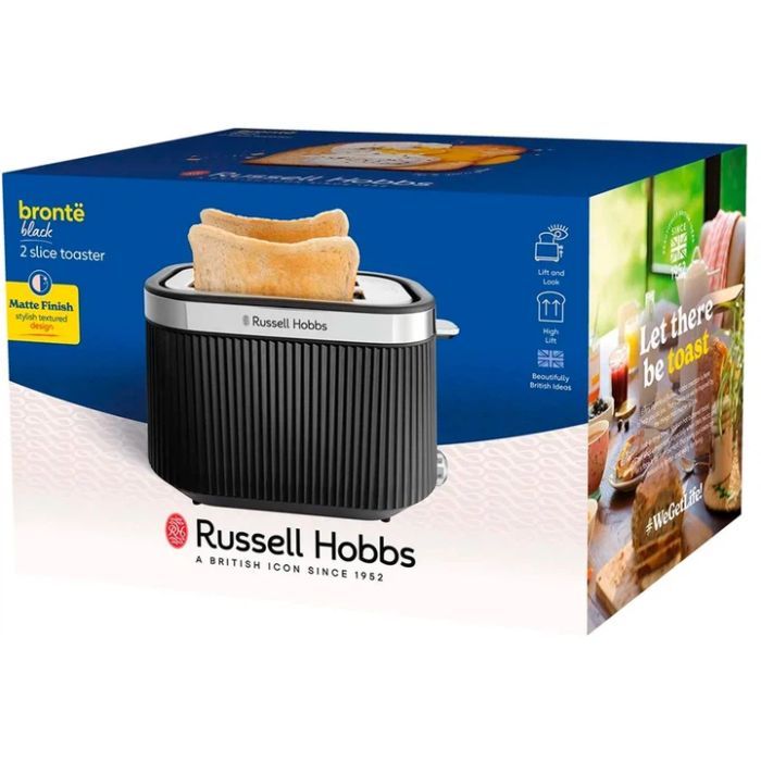 Тостер Russell Hobbs Bront 2S Black (26760-56) изображение 4