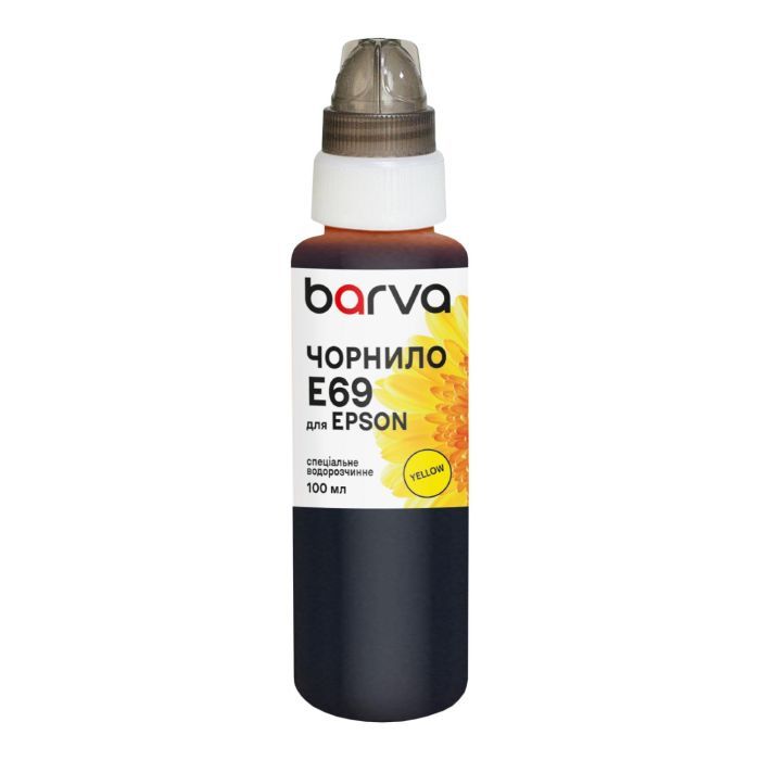 Чорнило Barva Epson T6934 100 мл, special, yellow (E69-768e)