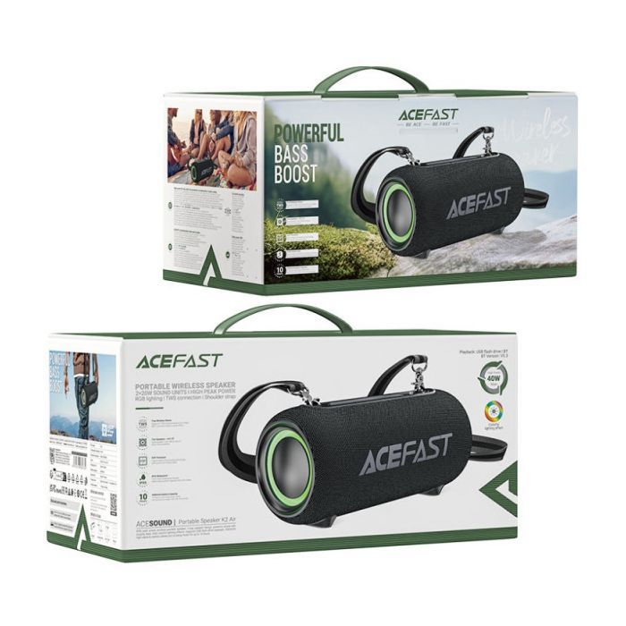 Акустическая система Acefast K2 Air Black (6974316284734) изображение 5