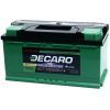 Аккумулятор автомобильный DECARO 100Ah-12v MASTER (353х175х190), R, EN840 (6СТ-100 А3 (0) M)
