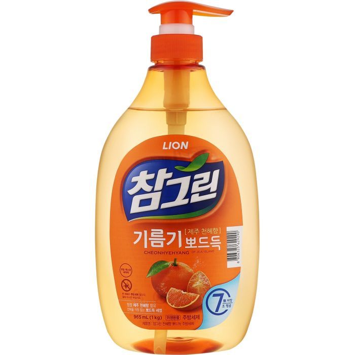 Средство для ручного мытья посуды Lion Cheonhyehyang Японский мандарин 965 мл (8806325629290)