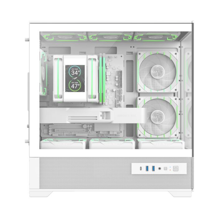 Корпус для ПК Gamemax VISTA 2 MW изображение 11