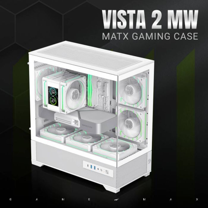 Корпус для ПК Gamemax VISTA 2 MW изображение 2
