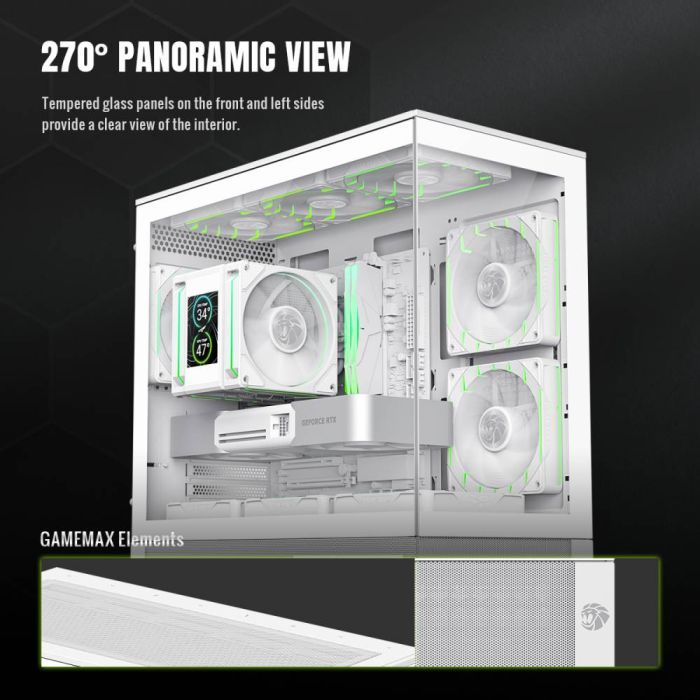 Корпус для ПК Gamemax VISTA 2 MW изображение 3