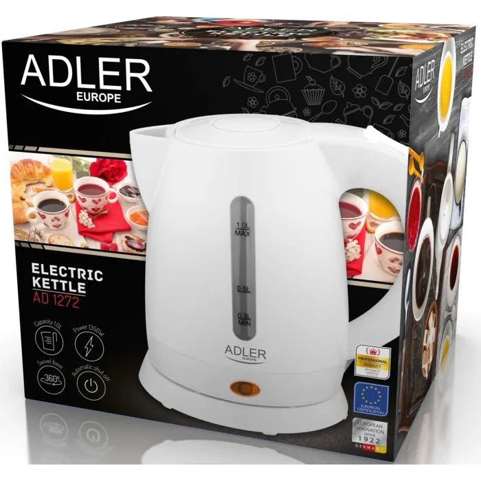 Електрочайник Adler AD 1272 зображення 5