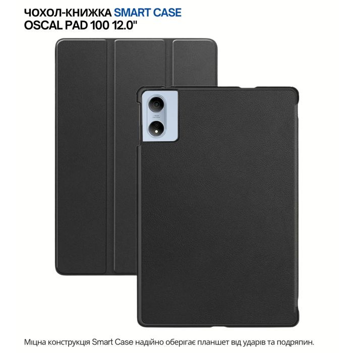 Чехол для планшета BeCover Smart Case Oscal Pad 100 12.0" Black (715134) изображение 3