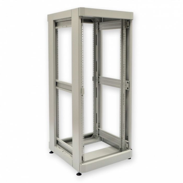 Шафа напольна GEAR 33U 19" 600x600 мм, PREMIUM, grey (GWMSN-33U-600-600G) зображення 2