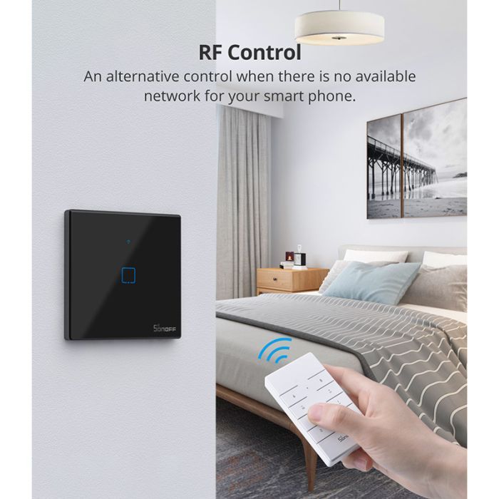 Умный выключатель Sonoff T2EU1C-TX изображение 7