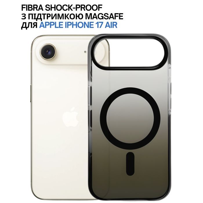 Чехол для мобильного телефона BeCover FIBRA Shock-Proof MagSafe Apple iPhone 17 Air Blue (715451) изображение 6